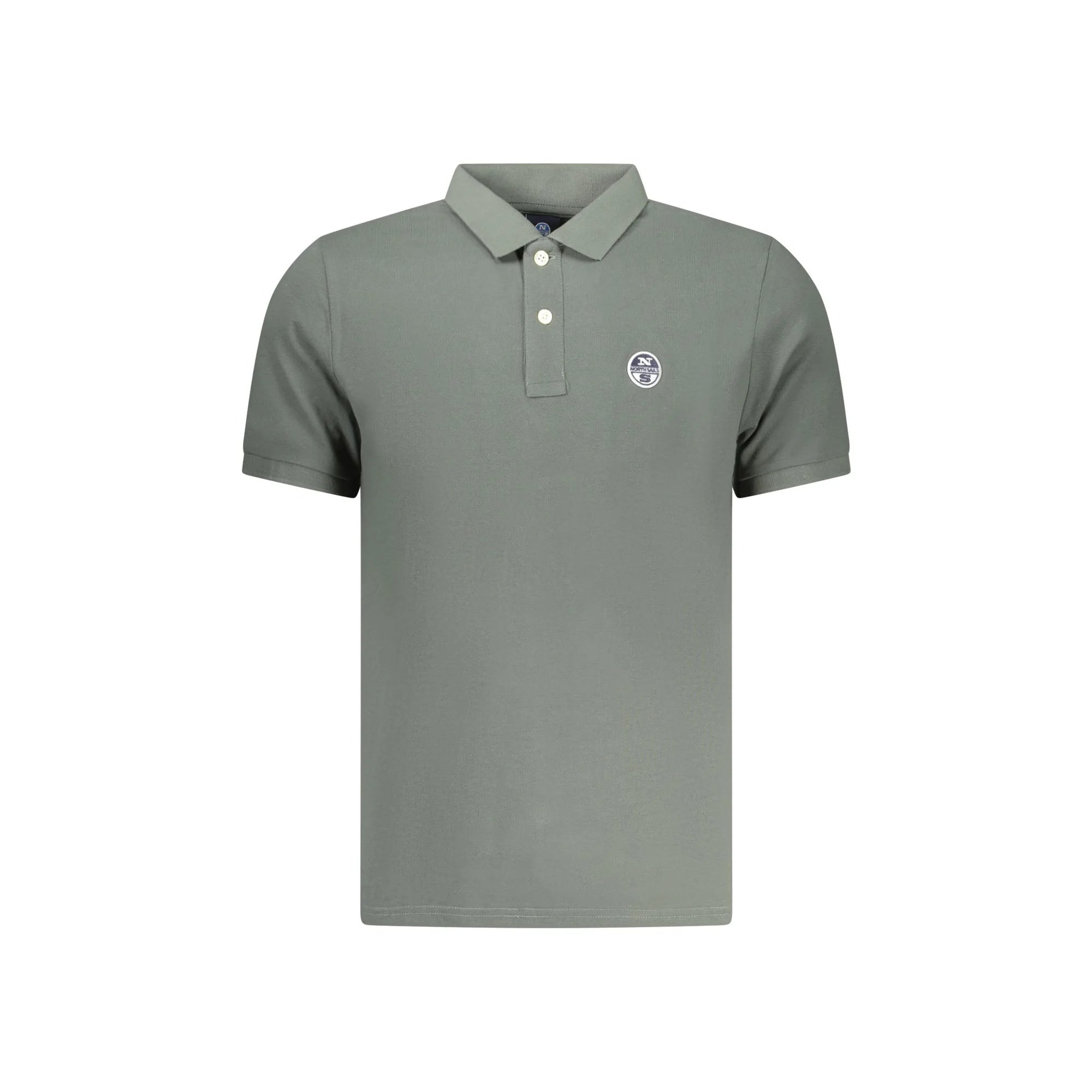 North Sails Polo Maniche Corte Uomo Verde Logo - foto prodotto